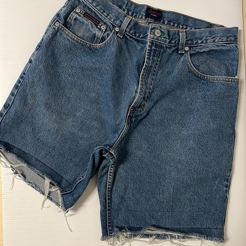 Tommy jeans distressed shorts unisex 34 waist